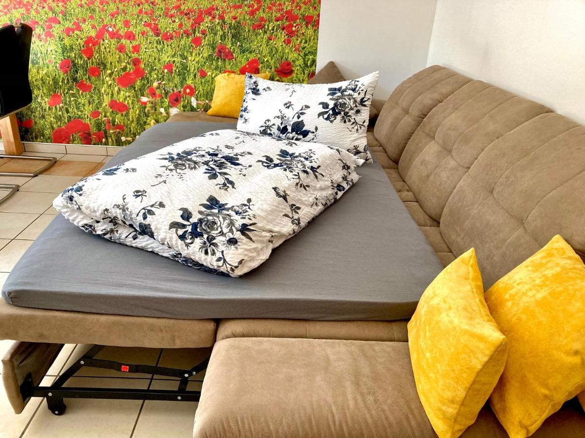 Ferienwohnung Gerne-Da Grossrinderfeld Ngoại thất bức ảnh