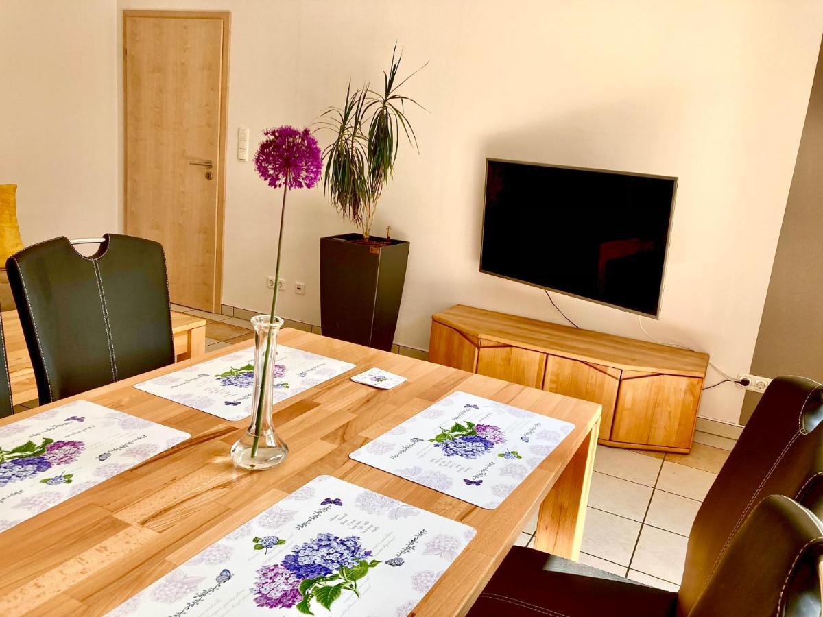 Ferienwohnung Gerne-Da Grossrinderfeld Ngoại thất bức ảnh