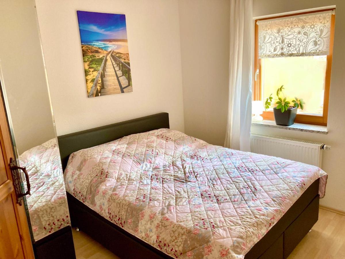 Ferienwohnung Gerne-Da Grossrinderfeld Ngoại thất bức ảnh