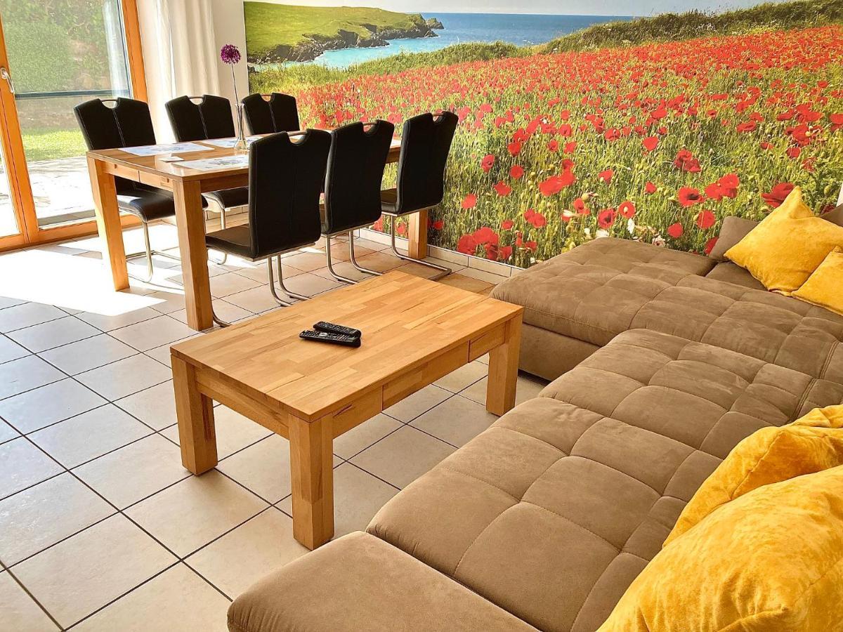 Ferienwohnung Gerne-Da Grossrinderfeld Ngoại thất bức ảnh