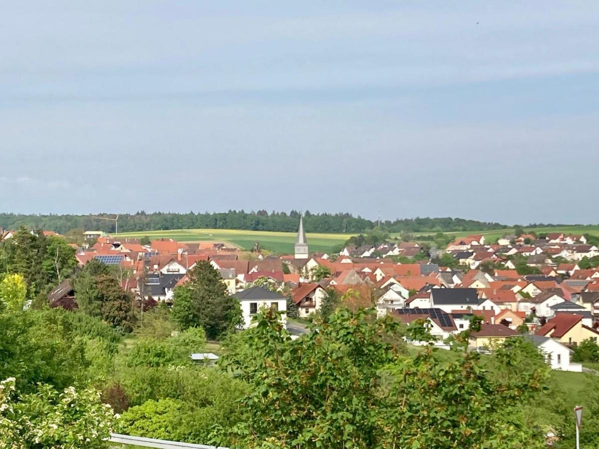 Ferienwohnung Gerne-Da Grossrinderfeld Ngoại thất bức ảnh